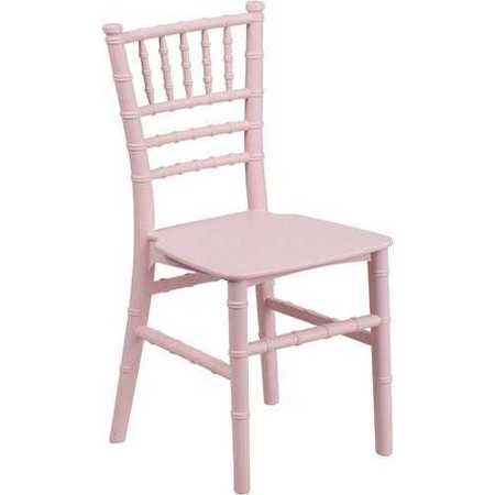ATLAS COMMERCIAL PRODUCTS Children's Resin Chiavari Chair, Pink KRCC3PK
